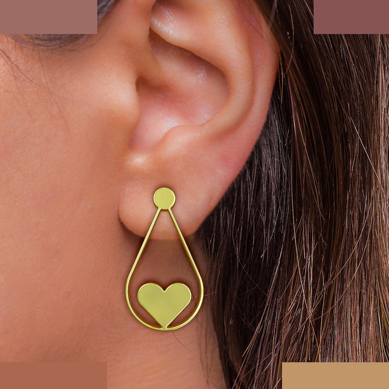 نیم ست طلا 18 عیار زنانه مدوپد مدل قلب کد NA11412 نیم ست طلا 18 عیار زنانه مدوپد مدل قلب کد NA11412