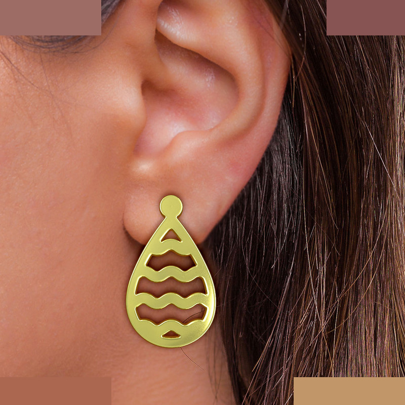 نیم ست طلا 18 عیار زنانه مدوپد مدل اشک کد NA11492 نیم ست طلا 18 عیار زنانه مدوپد مدل اشک کد NA11492