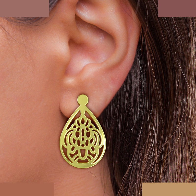 نیم ست طلا 18 عیار زنانه مدوپد مدل هندسی کد NA11534 نیم ست طلا 18 عیار زنانه مدوپد مدل هندسی کد NA11534