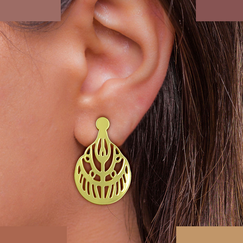 نیم ست طلا 18 عیار زنانه مدوپد مدل هندسی کد NA11649 نیم ست طلا 18 عیار زنانه مدوپد مدل هندسی کد NA11649