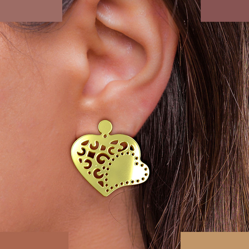 نیم ست طلا 18 عیار زنانه مدوپد مدل قلب کد NA11654 نیم ست طلا 18 عیار زنانه مدوپد مدل قلب کد NA11654