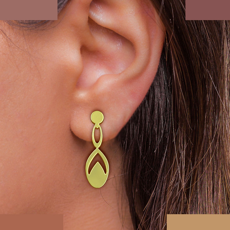 نیم ست طلا 18 عیار زنانه مدوپد مدل هندسی کد NA11743 نیم ست طلا 18 عیار زنانه مدوپد مدل هندسی کد NA11743