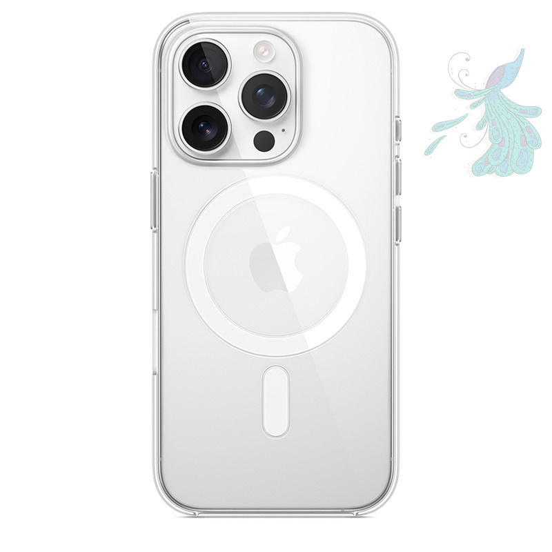 کاور گوشی موبایل اپل  iPhone 16 Pro پیکوک مدل Clear Magsafe