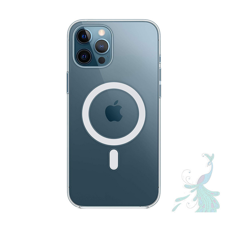 کاور گوشی موبایل اپل iPhone 12 Pro Max پیکوک مدل Clear Magsafe