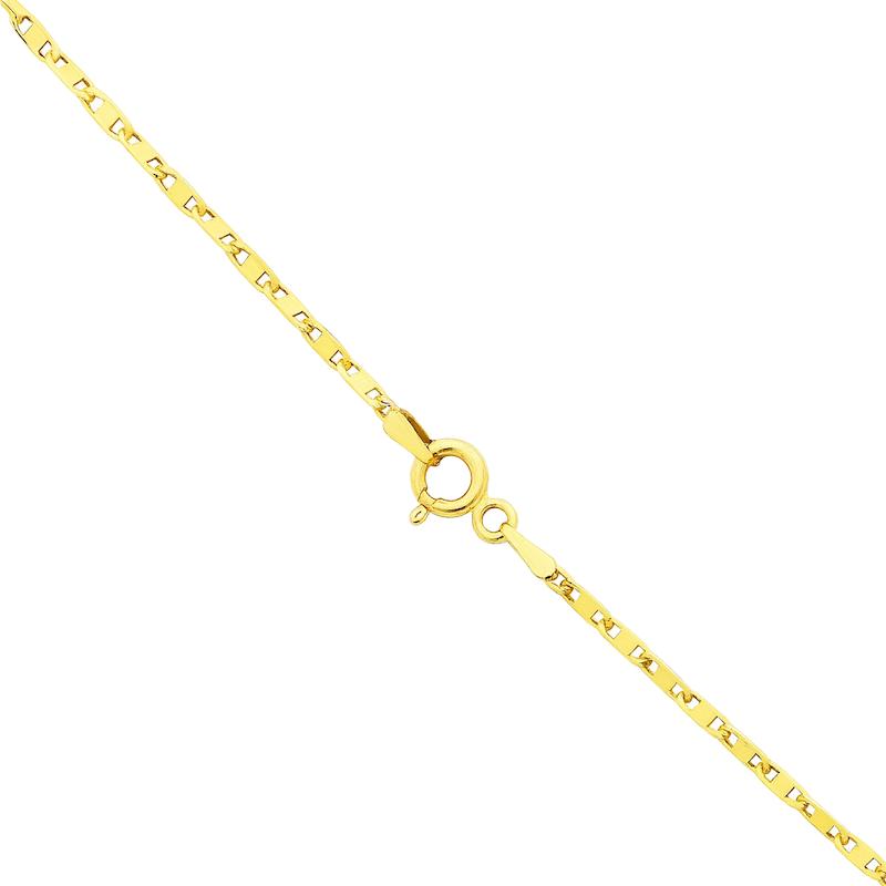 زنجیر طلا 18 عیار زنانه دیانا مدل مارینا 45 سانت