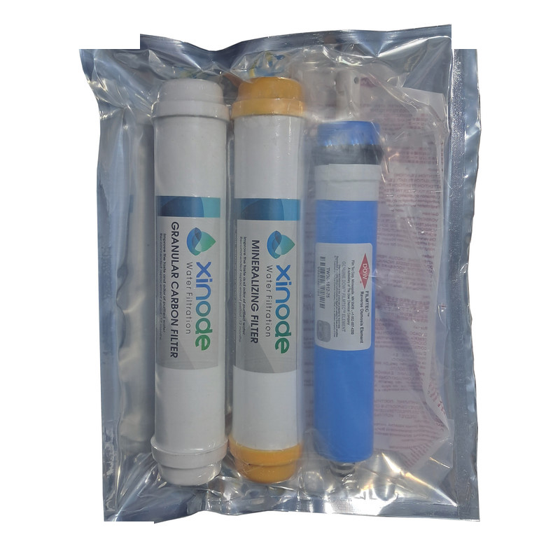 فیلتر دستگاه تصفیه آب زینود مدل کیسی RO-CXF406 مجموعه 3 عددی فیلتر دستگاه تصفیه آب زینود مدل کیسی RO-CXF406 مجموعه 3 عددی
