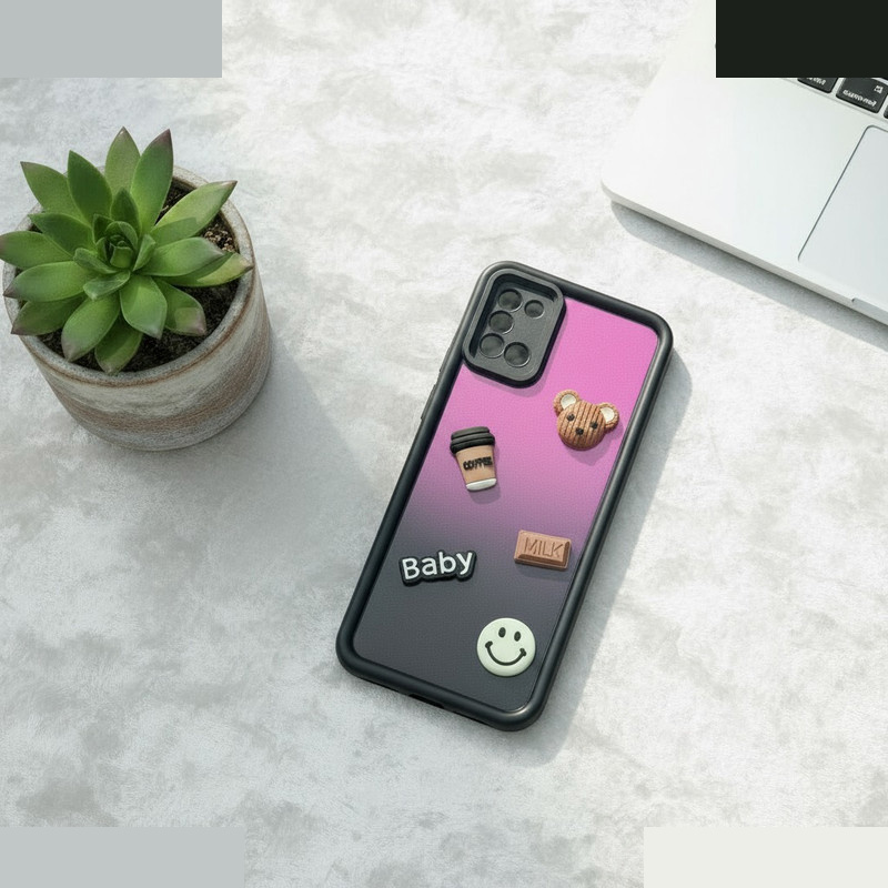 کاور قاب میلیونی مدل BABY مناسب برای گوشی موبایل سامسونگ GALAXY A31