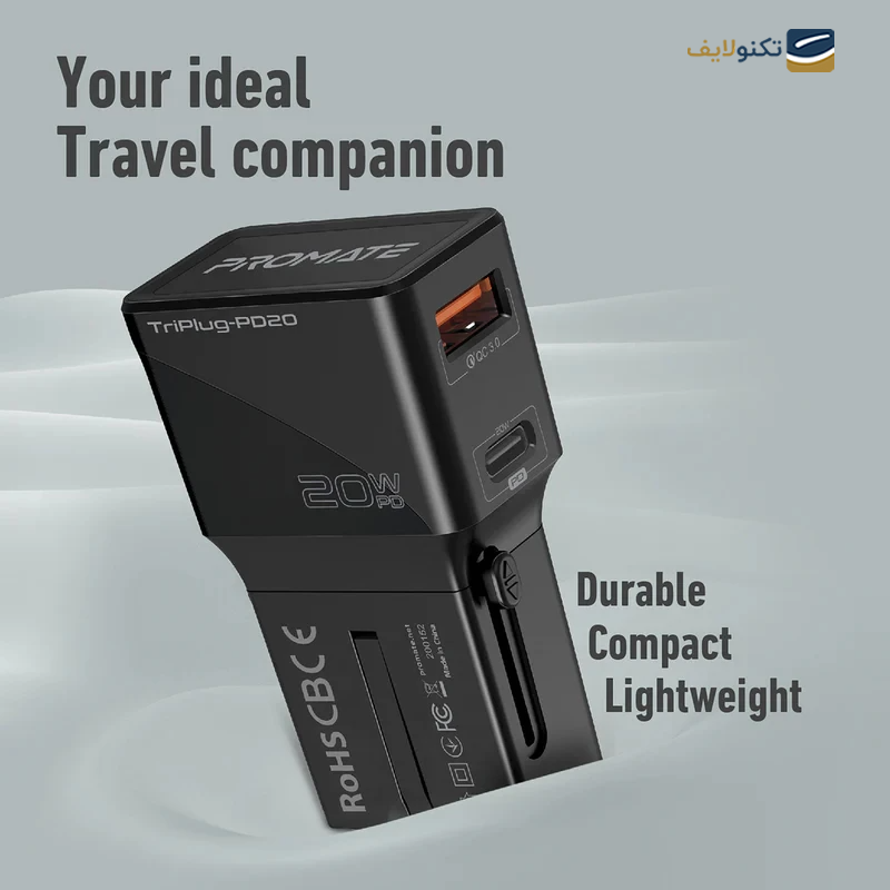 gallery-شارژر دیواری پرومیت مدل TriPlug-PD20-gallery-3-TLP-22314_d1ae8080-8edf-45c8-8407-c08dd3e07766.png