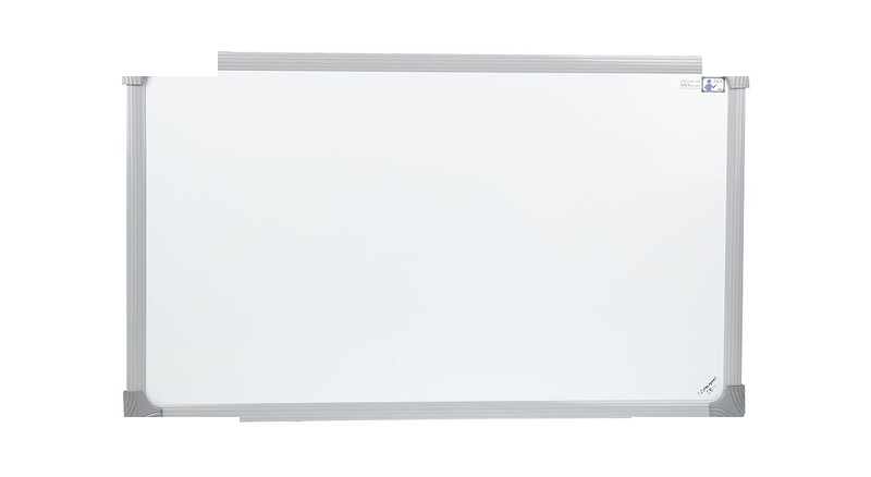 تخته وایت برد آسابرد مدل آلفا سایز 120 × 90 سانتی متر به همراه پایه نگهدارنده
