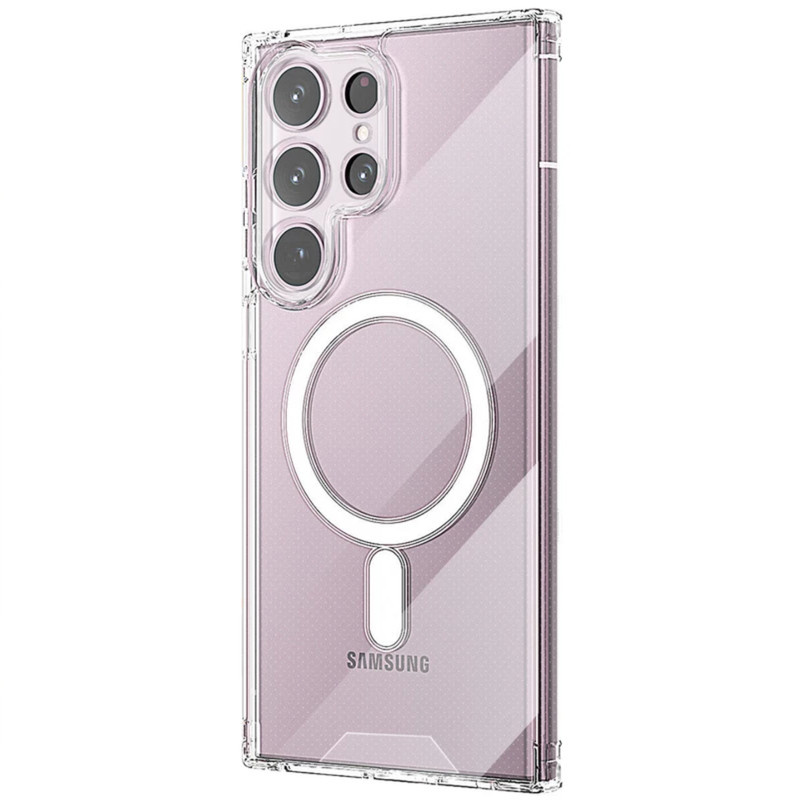 کاور مدل clear magsafe کد 25 مناسب برای گوشی موبایل سامسونگ GALAXY S22 ULTRA کاور مدل clear magsafe کد 25 مناسب برای گوشی موبایل سامسونگ GALAXY S22 ULTRA
