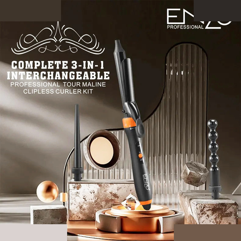 فر کننده و حالت دهنده مو انزو پروفیشینال مدل EN-9114 فر کننده و حالت دهنده مو انزو پروفیشینال مدل EN-9114