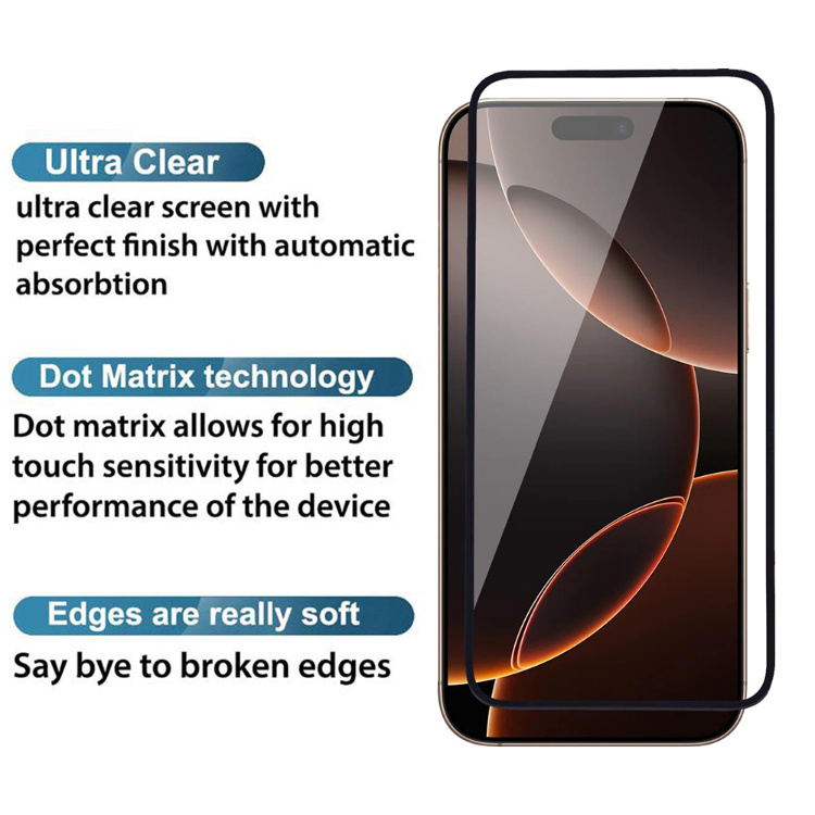محافظ صفحه نمایش گوشی کینگ پاور مدل AntiStatic Plus مناسب اپل iPhone 16 Pro Max محافظ صفحه نمایش گوشی کینگ پاور مدل AntiStatic Plus مناسب اپل iPhone 16 Pro Max