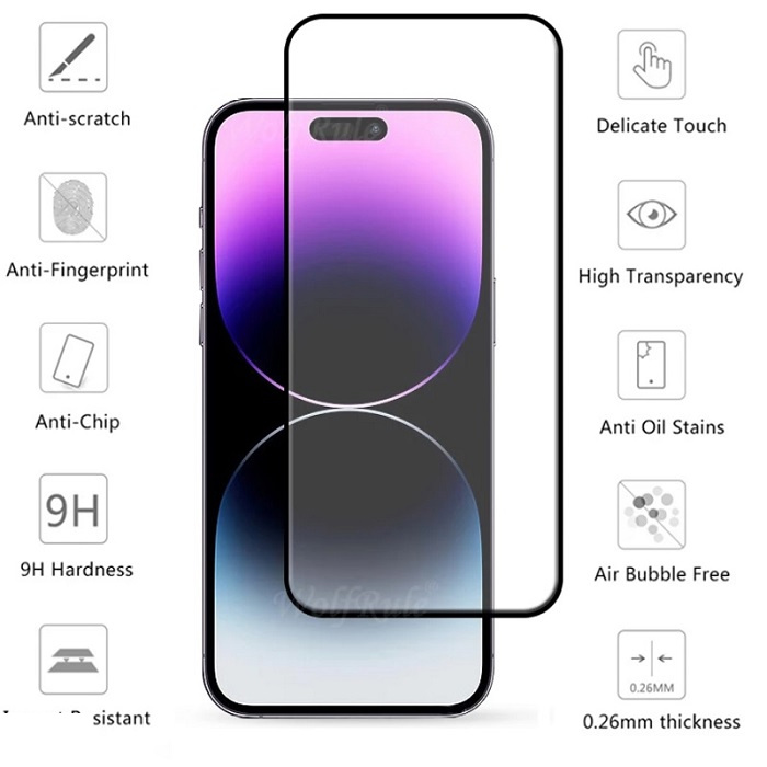 محافظ صفحه نمایش گوشی کینگ پاور مدل AntiStatic مناسب اپل iPhone 14 Pro/15/15 Pro محافظ صفحه نمایش گوشی کینگ پاور مدل AntiStatic مناسب اپل iPhone 14 Pro/15/15 Pro
