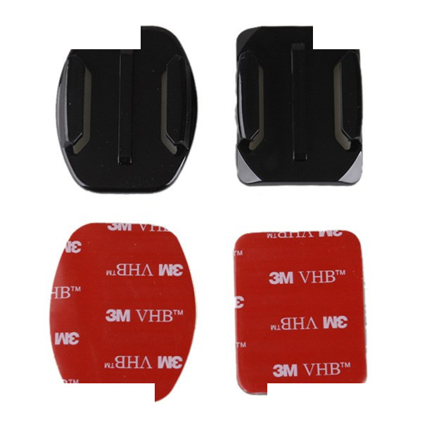 مجموعه پایه های چسبی گوپرو Hero3+ Flat + Curved Adhesive Mounts مجموعه پایه های چسبی گوپرو Hero3+ Flat + Curved Adhesive Mounts