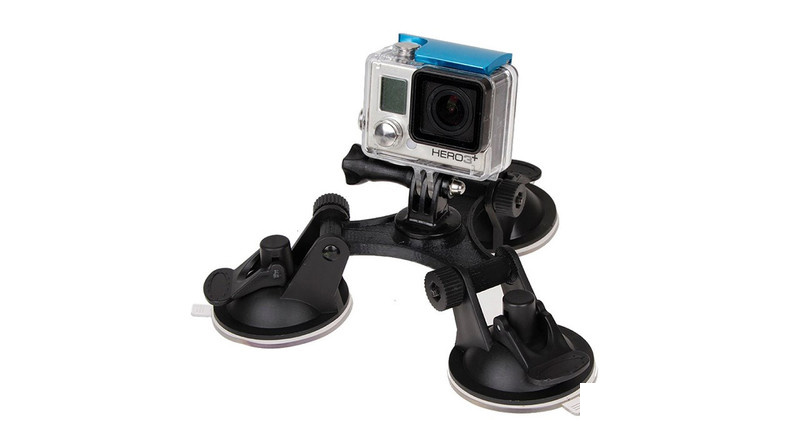 گیره و اتصال بادکشی پلوز مدل Suction Cup Mount مخصوص دوربین های گوپرو گیره و اتصال بادکشی پلوز مدل Suction Cup Mount مخصوص دوربین های گوپرو