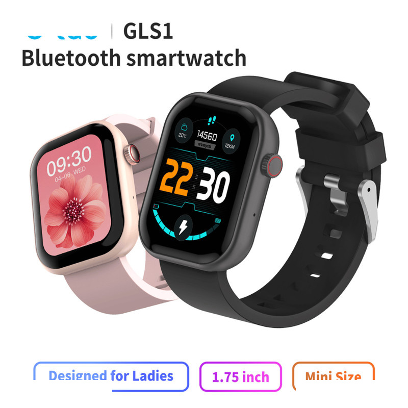 ساعت هوشمند جی تب مدل GLS1 با بند سیلیکونی