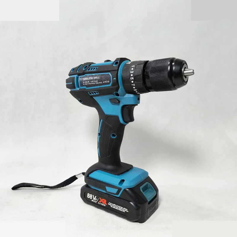مجموعه 27 عددی دریل چکشی شارژی باس مدل 88V-single battery مجموعه 27 عددی دریل چکشی شارژی باس مدل 88V-single battery