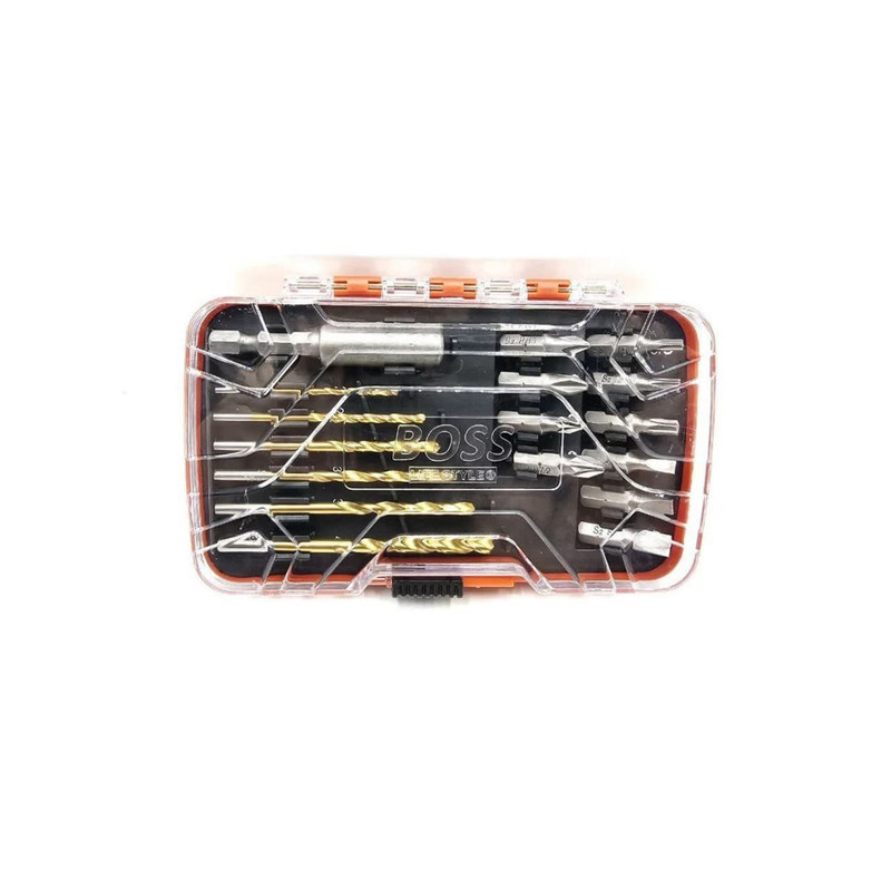 دریل چکشی شارژی باس مدل brushless مجموعه 5 عددی دریل چکشی شارژی باس مدل brushless مجموعه 5 عددی