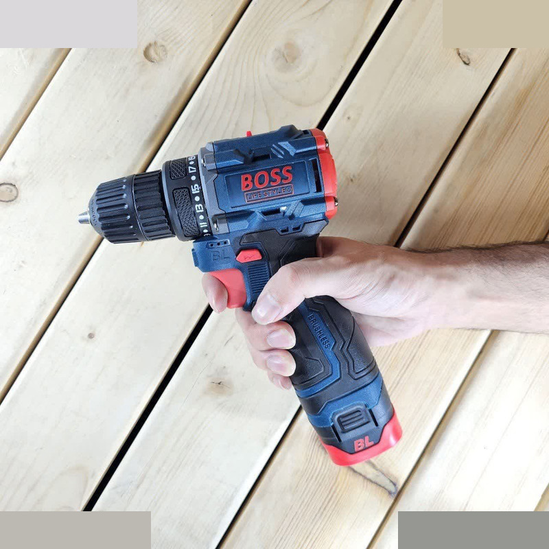 دریل پیچ گوشتی شارژی باس مدل BRUSHLESS دریل پیچ گوشتی شارژی باس مدل BRUSHLESS