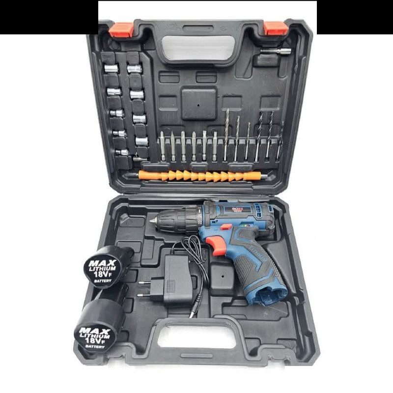 مجموعه 29 عددی دریل شارژی باس مدل V18V مجموعه 29 عددی دریل شارژی باس مدل V18V