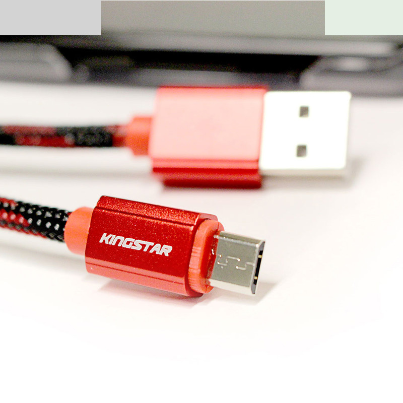 کابل تبدیل USB به microUSB کینگ استار مدل K21a طول 1 متر کابل تبدیل USB به microUSB کینگ استار مدل K21a طول 1 متر