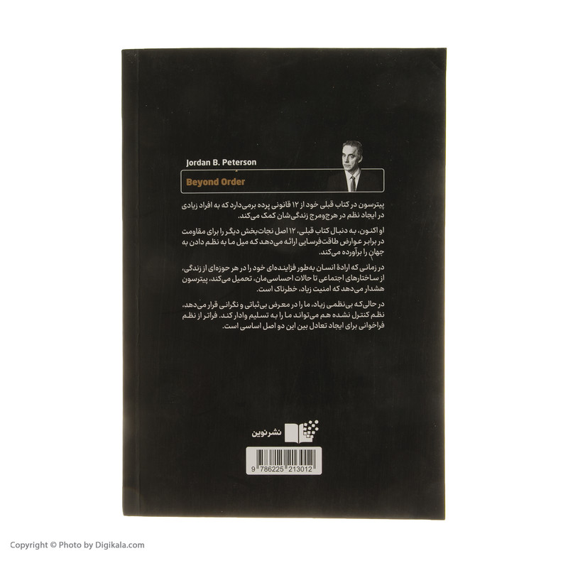 کتاب فراتر از نظم اثر جردن بی پیترسون نشر نوین کتاب فراتر از نظم اثر جردن بی پیترسون نشر نوین