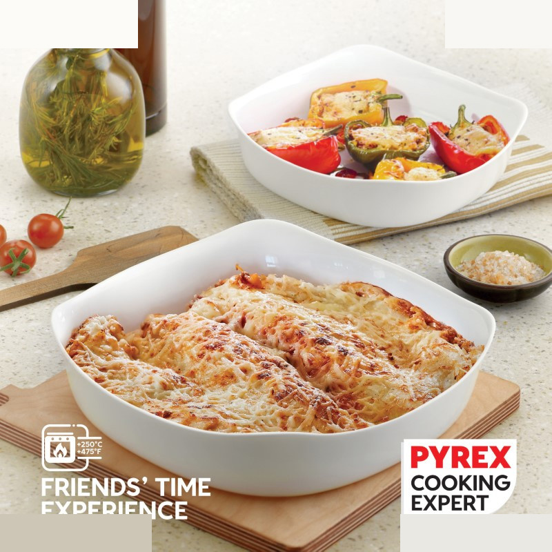 ظرف پخت گلدن اوپال مدل کارین مجموعه 3 عددی