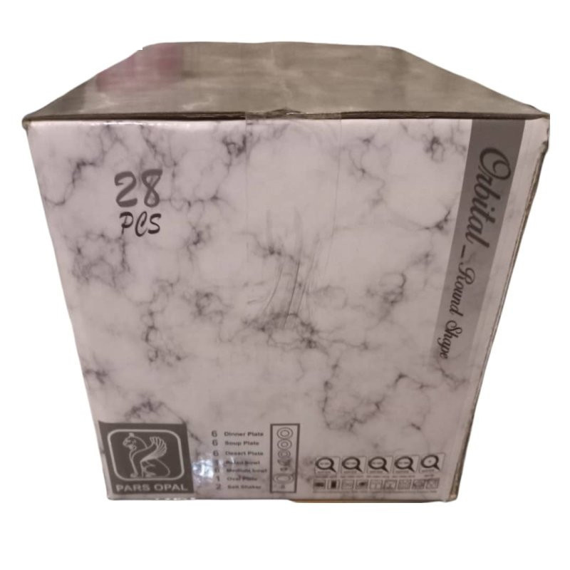 سرویس غذاخوری 28 پارچه پارس اپال مدل 913