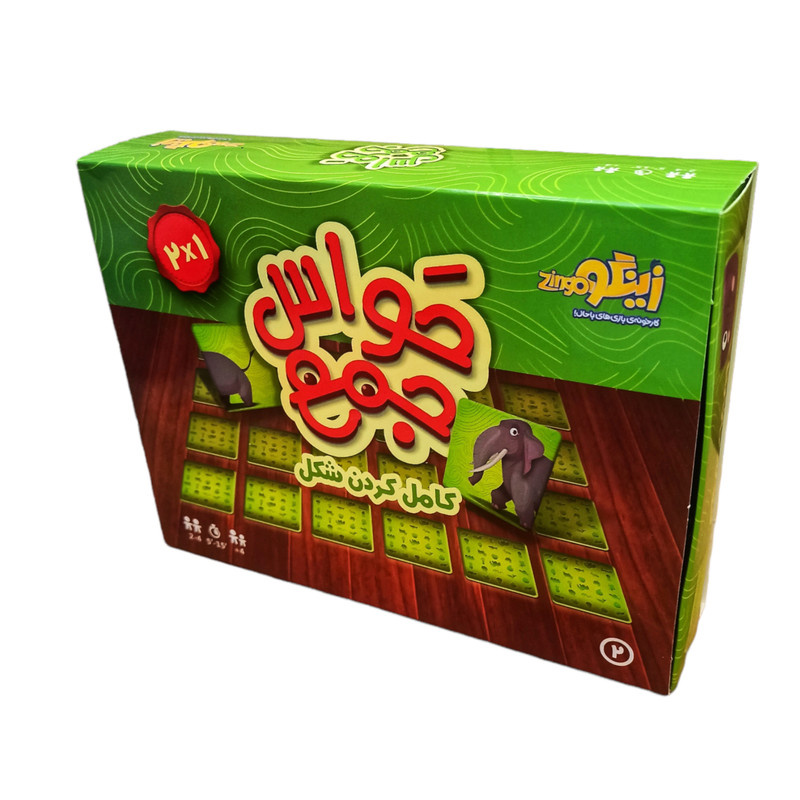 بازی فکری زینگو مدل کامل کردن شکل کد 1