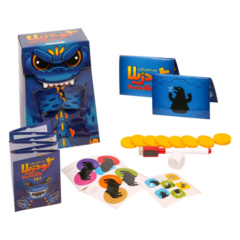 بازی فکری زینگو مدل گودزیلا بازی فکری زینگو مدل گودزیلا