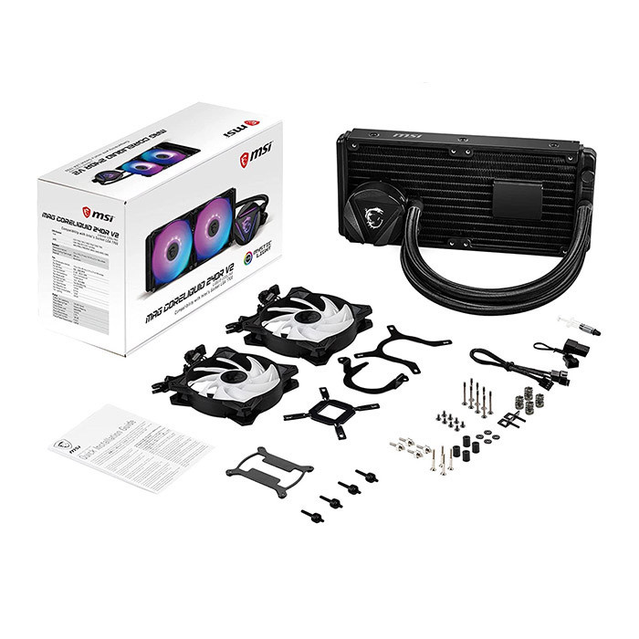 خنک کننده آبی ام اس آی مدل MAG CORELIQUID 240R V2