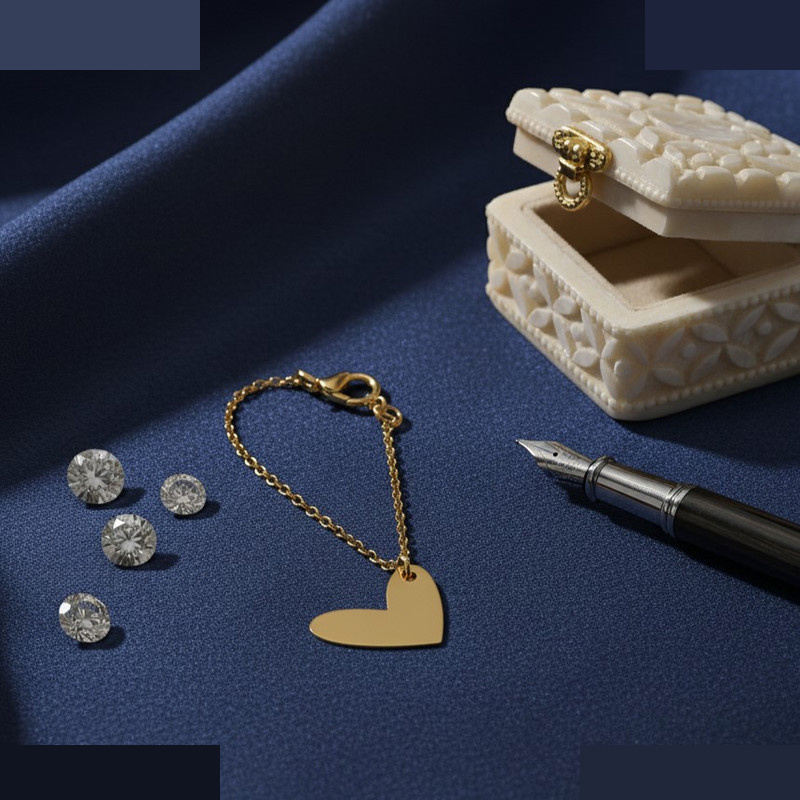 آویز ساعت طلا 18 عیار زنانه گالری قو طلایی مدل قلب مینیمال آویز ساعت طلا 18 عیار زنانه گالری قو طلایی مدل قلب مینیمال