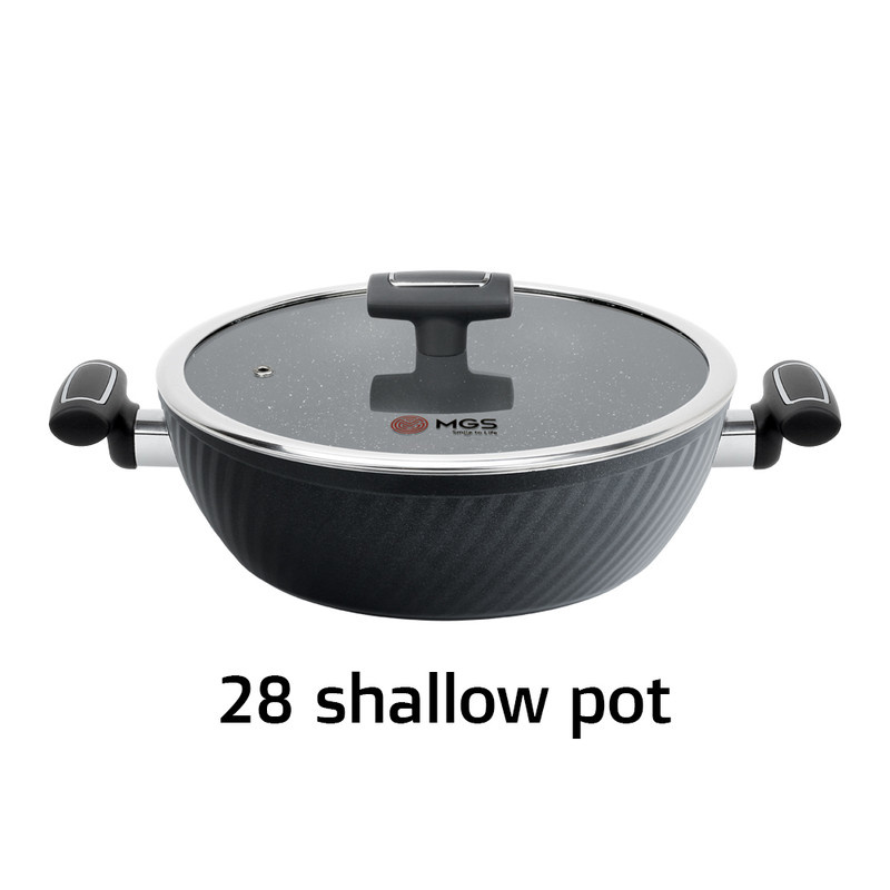 سرویس قابلمه و تابه گرانیت 10 پارچه ام جی اس مدل ایتالیا B سرویس قابلمه و تابه گرانیت 10 پارچه ام جی اس مدل ایتالیا B