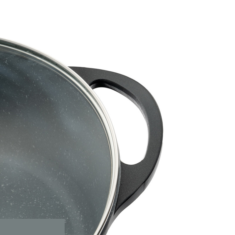 قابلمه گرانیت ام جی اس مدل D سایز 28 قابلمه گرانیت ام جی اس مدل D سایز 28