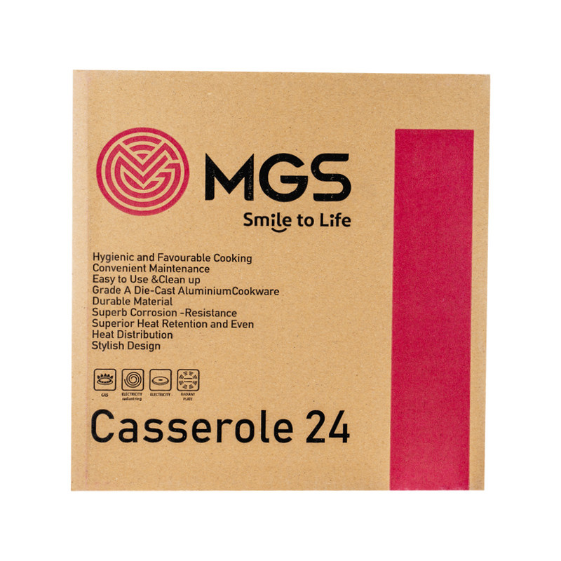 قابلمه گرانیت ام جی اس مدل کابان سایز 24 قابلمه گرانیت ام جی اس مدل کابان سایز 24