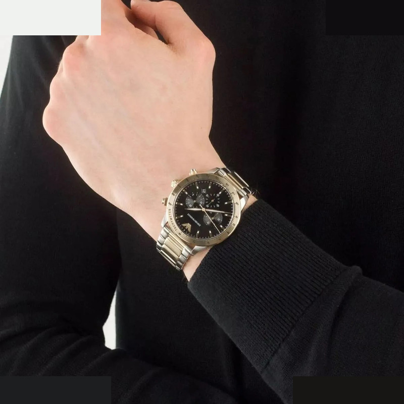 ساعت مچی عقربه ای مردانه کوارتز امپریو آرمانی مدل AR11521