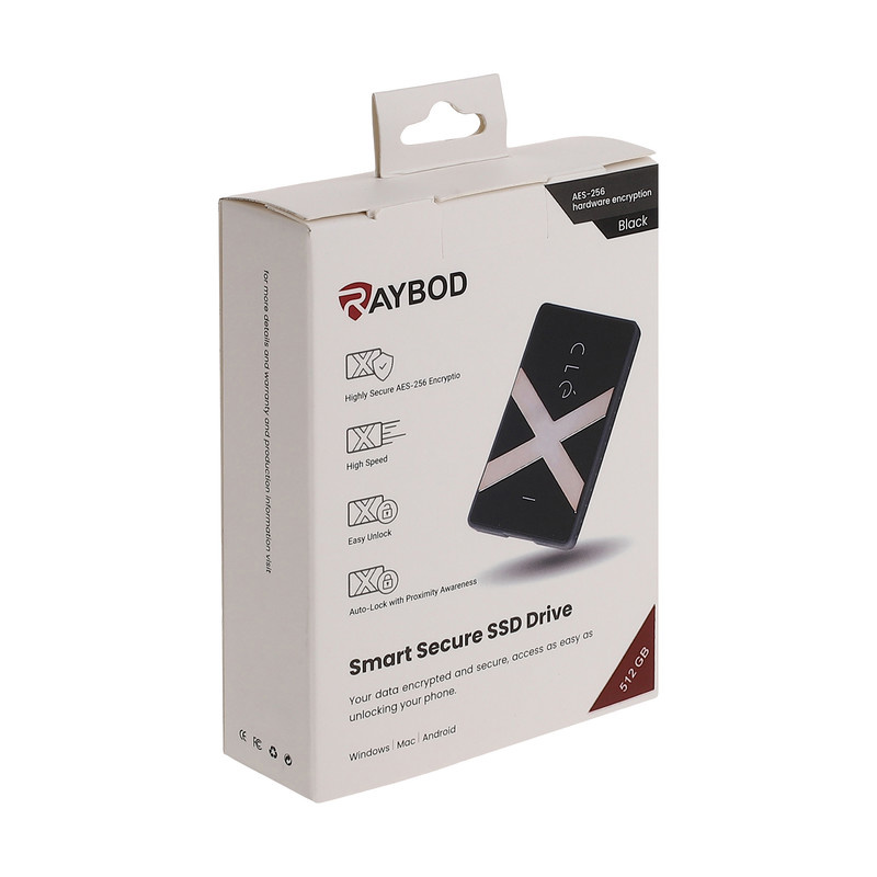 اس اس دی اکسترنال رایبد مدل CLEXI ظرفیت 512 گیگابایت رابط USB 3.1 Gen1