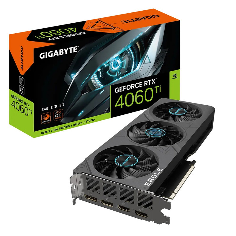 کارت گرافیک گیگابایت مدل GeForce RTX™ 4060 Ti EAGLE OC 8G کارت گرافیک گیگابایت مدل GeForce RTX™ 4060 Ti EAGLE OC 8G