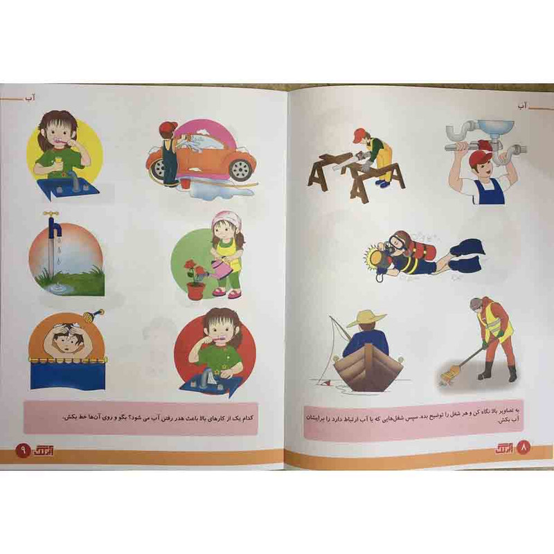 کتاب علوم زمین برای کودکان 4 تا 6 سال اثر رویا جوانی انتشارات آبرنگ جلد 5 کتاب علوم زمین برای کودکان 4 تا 6 سال اثر رویا جوانی انتشارات آبرنگ جلد 5