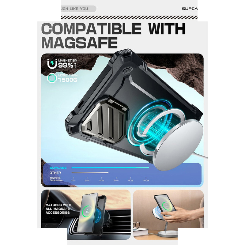 کاور ساپ کیس مدل Unicorn Beetle MAG XT مناسب برای گوشی موبایل سامسونگ Galaxy S25 Ultra کاور ساپ کیس مدل Unicorn Beetle MAG XT مناسب برای گوشی موبایل سامسونگ Galaxy S25 Ultra