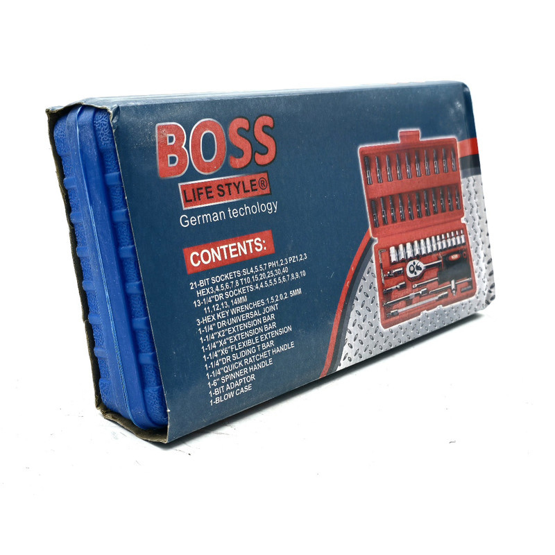 جعبه بکس باس مدل BLUE BOXE-46-LIFE-STYLE مجموعه 46 عددی جعبه بکس باس مدل BLUE BOXE-46-LIFE-STYLE مجموعه 46 عددی