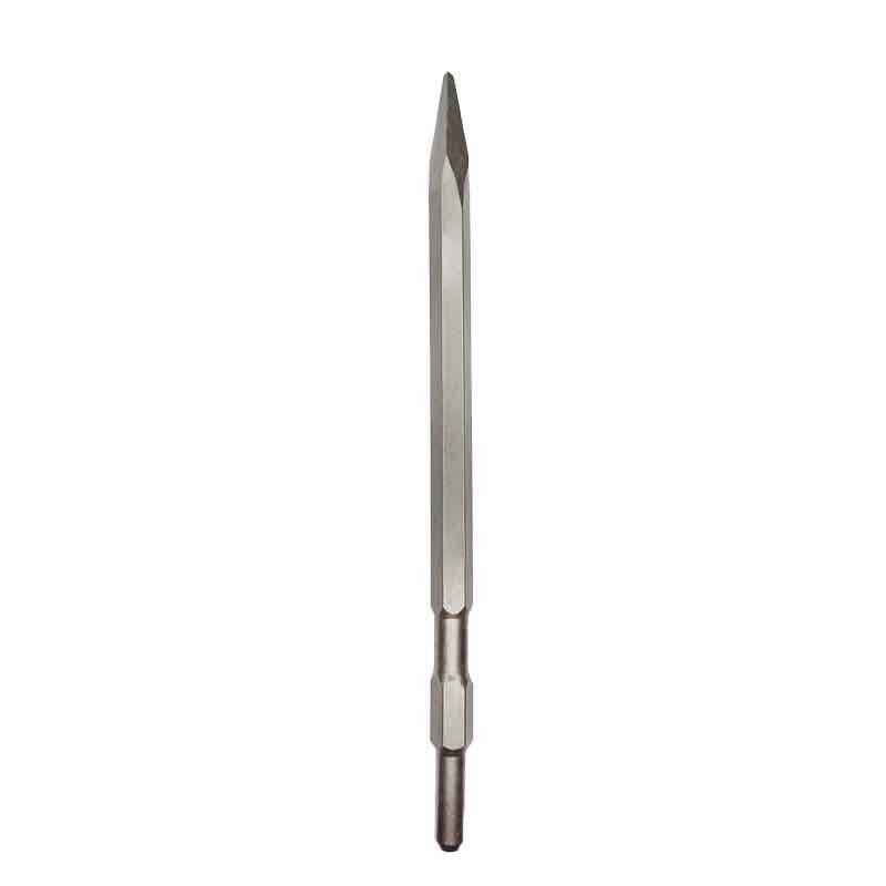 قلم بتن کن شش گوش تام مدل نوک تیز کد AJ-810/17*450MM سایز 45 سانتی متر قلم بتن کن شش گوش تام مدل نوک تیز کد AJ-810/17*450MM سایز 45 سانتی متر