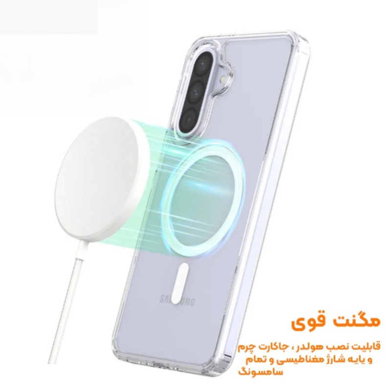 کاور زیفرند مدل Anti Shock Magsafe مناسب برای گوشی موبایل سامسونگ Galaxy S25 FE کاور زیفرند مدل Anti Shock Magsafe مناسب برای گوشی موبایل سامسونگ Galaxy S25 FE