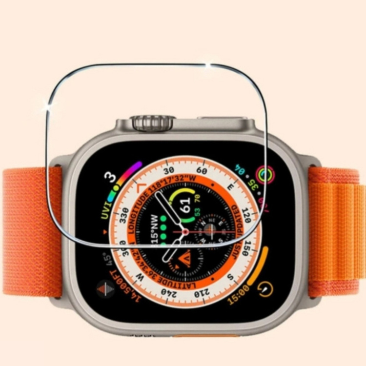 محافظ صفحه نمایش ساعت هوشمند اولترا مدل FULL GLUE مناسب اپل واچ Ultra 3