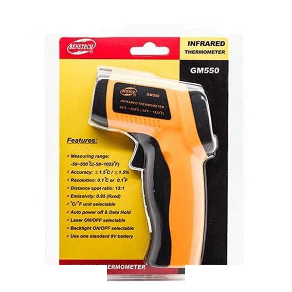 ترمومتر لیزری بنتک مدل GM550