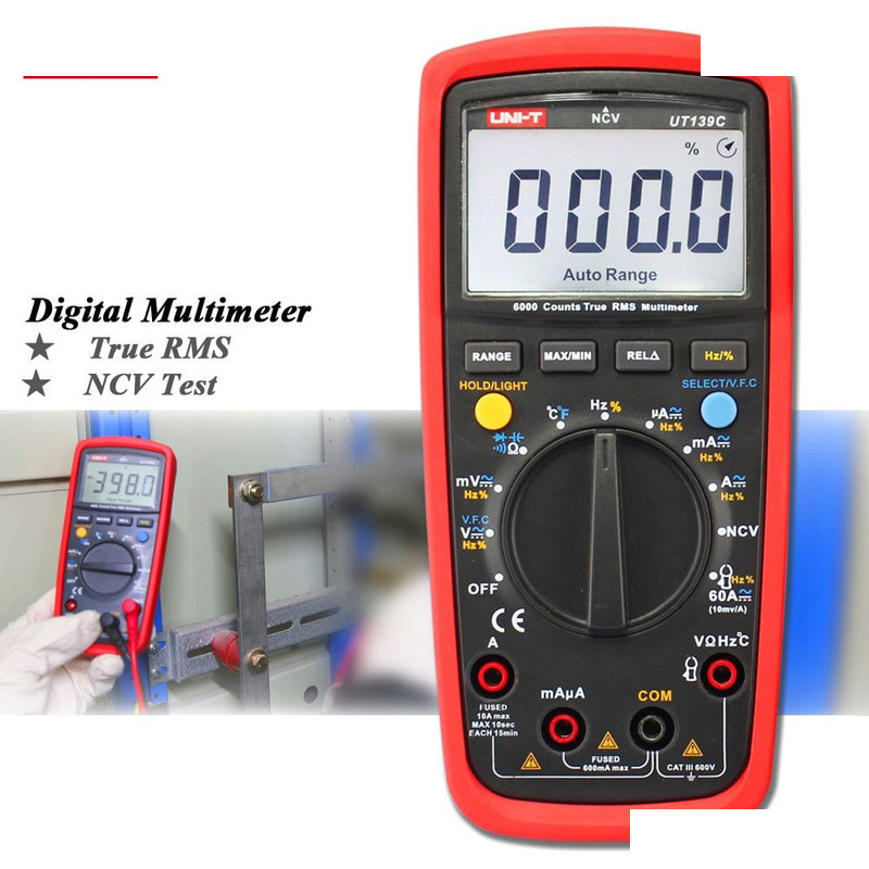 مولتی متر دیجیتال یونی-تی مدل ut139c مولتی متر دیجیتال یونی-تی مدل ut139c