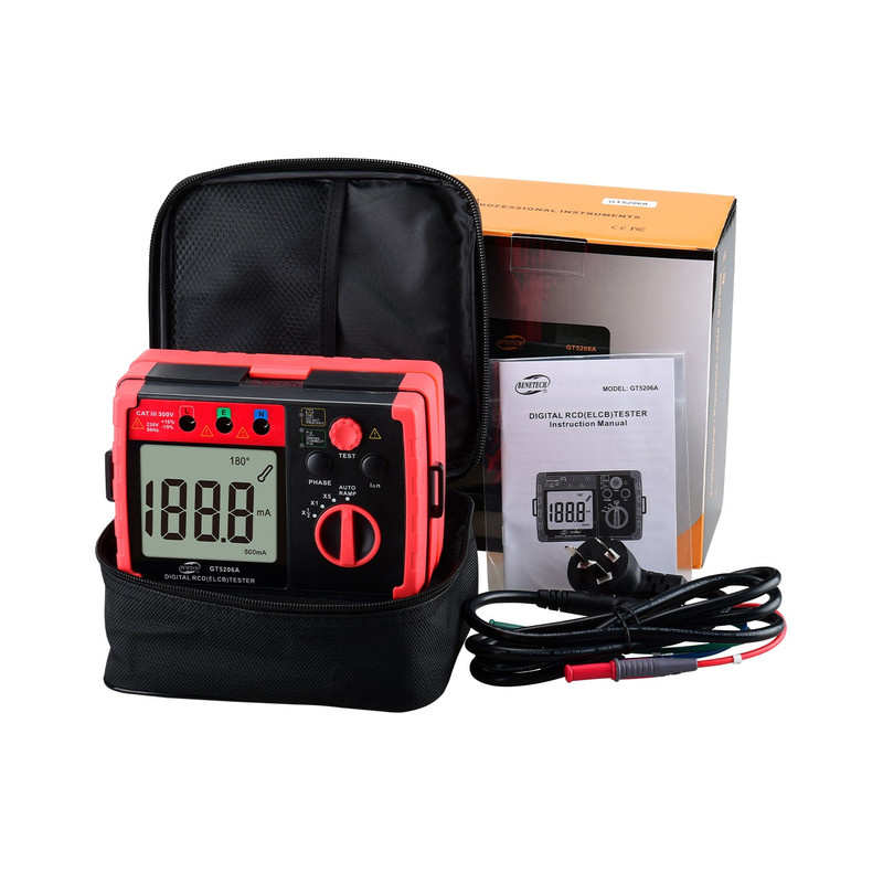 دستگاه تستر RCD بنتک مدل GT5206A دستگاه تستر RCD بنتک مدل GT5206A