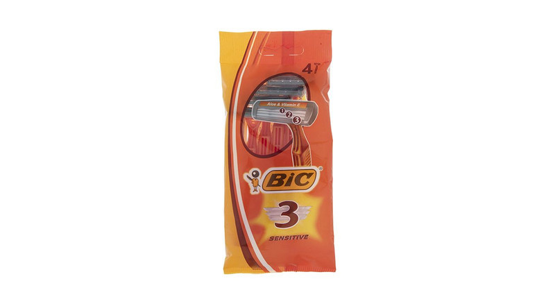 خودتراش بیک مدل Sensitive بسته 4 عددی