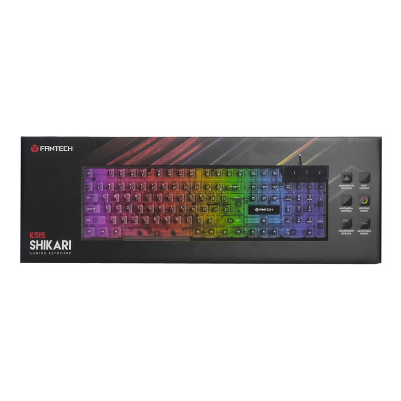 کیبورد گیمینگ فنتک مدل K515 SHIKARI کیبورد گیمینگ فنتک مدل K515 SHIKARI