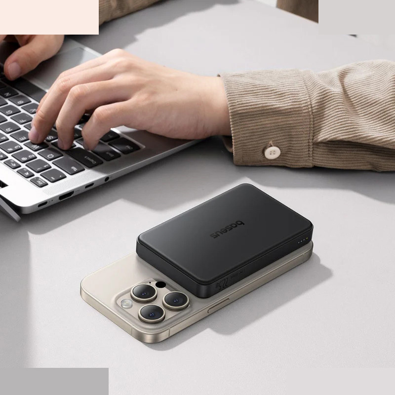 پاوربانک بیسوس مدل PPWPQ10 ظرفیت 10000 میلی آمپر ساعت پاوربانک بیسوس مدل PPWPQ10 ظرفیت 10000 میلی آمپر ساعت